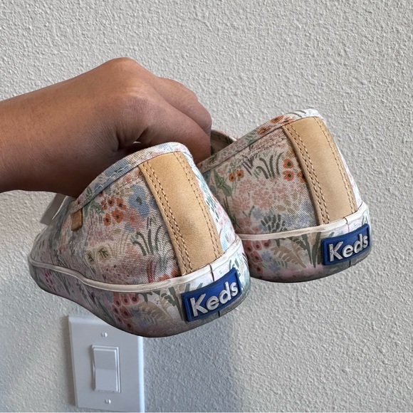 *SOLD* Keds x Rifle Paper Co. Kickstart Meadow Print Lace Up Sneaker Size 7.5 - Picture 11 of 15